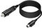 PNGKNYOCN Câble d'alimentation de voiture 12 V DC 18 AWG de 2,5 m, allume-cigare mâle vers mini DIN mâle à 4 broches pour DVD, TV LCD, DVR de voiture, appareil photo