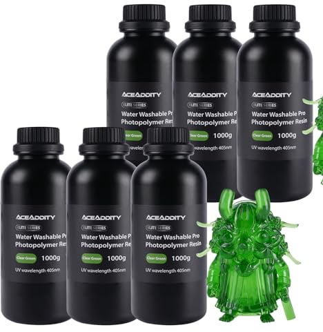 ARKEM wasserabwaschbares Pro-Harz für 3D-Drucker, geringe Schrumpfung, 405 nm, UV-härtendes Photopolymer-Druckharz, hohe Präzision und leicht zu reinigen, geeignet für 2K/4K/8K LCD/DPL/SLA
