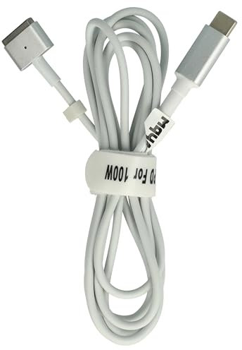 vhbw Cable Adaptador USB Tipo C a MagSafe 2 Compatible con Apple Macbook Pro 15 (2012-2017) Notebook, portátil - 170 cm, 100 W, PVC