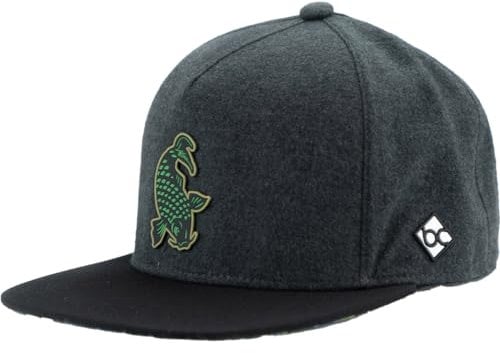 Bavarian Caps Unisex Karpfen Outdoor Cap, dunkelgrau, ONE Size