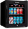 Subcold ACE50 Mini Fridge 50L with Glass Door – Quiet Lockable Drinks & Beer Fridge | Auto Defrost, LED Light & Touch Control | Compact Table Top Wine & Can Cooler for Home Bars, Man Caves & Offices