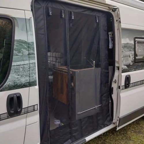 Zanzariera per portiera di veicoli e furgoni, zanzariera per camper Fiat per Ducato, 180 x 133 cm