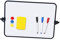 HONMEET 1 Set Dry Erase Whiteboard Erasable Message Whiteboard for Home Office Classroom