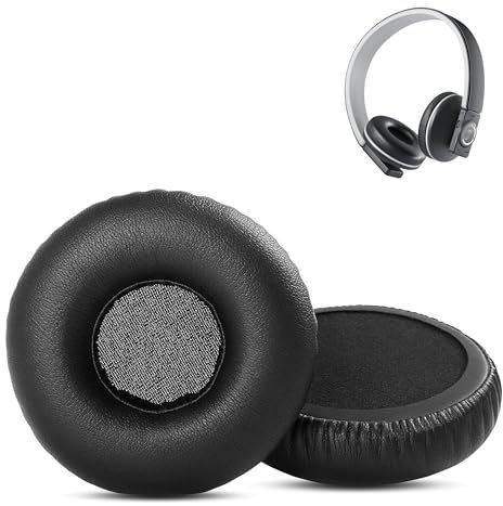 XRHTONG Ersatz-Ohrpolster kompatibel mit Teufel Airy Kopfhörern Ohrpolster Kissen (Protein-Leder/Memory-Schaum)