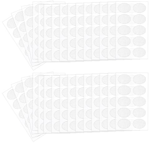 AVYRING 10 Styles Ohrring Verschlüsse Set & 5 Bögen Ohrringsticker für gespaltene Ohrläppchen, weiche Silikon Sicherheitsverschlüsse Ohrringstecker Ohrringe für die Schule mit Organizer Box