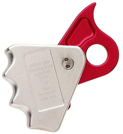 Yomiyuyr Rope Grab, Lightweight Fall Protection Rope Brake for Construction Climbing, 15kN Aluminum Fall Arrestor Ascender, Flip Line Adjuster for Outdoor Adventures