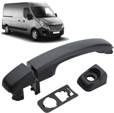 GNXFixt Poignées de porte extérieures pour Movano Mk2 à partir de 2010 et pour Master Movano Mk3 806067794R 806073022R