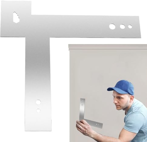 Hlagmix Spachtelmasse Schaber - Farbabzieher Werkzeug | Metallspachtel Zum Verteilen Und Glätten Von Farbe Und Spachtelmasse Für Wände Gipskarton Und Tapetenarbeiten