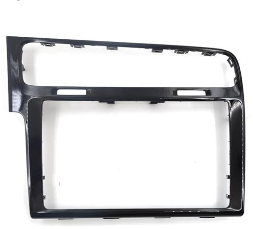 Cornice Schermo MIB Da 8 Pollici / 9,2 Pollici Cornice Decorativa Pannello Radio Per VW Per Golf 7 MK7 Per Golf 7.5 MK7.5 KISSGPIPOL(8 inch black)