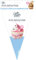 Pink & White Plastic Dual Piping Icing Bags, Pack of 10 (30 cm x 28.5 cm) - Pipe Two Colours at Once, Ideal for Home Baking & Professional Use