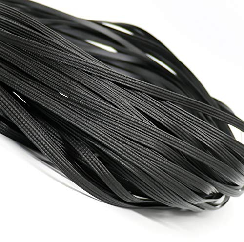 MBLUE 500 g vierreihiges synthetisches Rattan-Gewebe aus Kunststoff zum Reparieren von Stricken, PE-Rattan