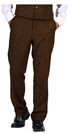 T3065-1300-46 braun Herren Hose Peaky blinder lang Gr.46