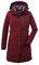 killtec Damen Funktionsparka/Parka mit abzippbarer Kapuze - KOW 165 WMN PRK, weinrot, 38, 37726-000