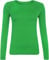 Hiffy Ladies Plain Long Sleeve T-Shirt Top Womens Plus Sizes UK 8-26 (Jade Green, 8-10)