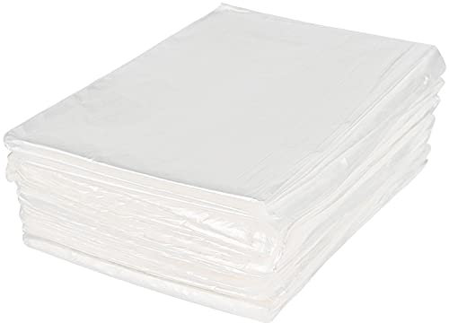 HSGAV Lot de 100 enveloppes jetables en plastique pour couverture de sauna infrarouge lointain, matériau ultra fin, sac de sauna pliable individuel, 210,8 x 109,2 cm (ouverture latérale), 100 pièces