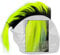 3T-Sister Helm Mohawk Hawk Cosplay Perücke Helm Zubehör für Motorrad Fahrrad Ski Helme Echthaar Dekorationen (Helm Nicht enthalten) (Rot)