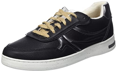 Geox D Jaysen G, Sneaker Donna, Black Gun, 38 EU
