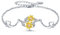 YEESIA Sonnenblumen-Armband für Damen, 925er Sterlingsilber, Sonnenblumen-Armband, verstellbar, „You Are My Sunshine“, Schmuck, Geschenk für Frauen