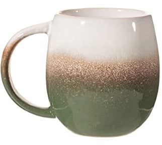 Sass & Belle Dip Glazed Ombre Green Mug