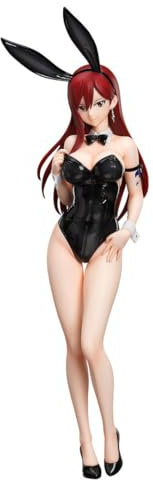 FREEing Fairy Tail: Erza Scarlet (Bare Leg Bunny Ver.) PVC-Figur, Mehrfarbig