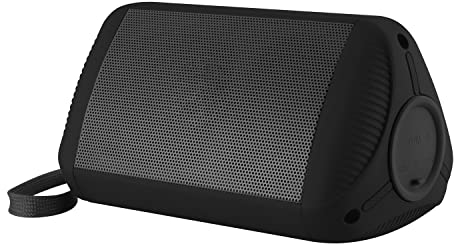 Portable Bluetooth Speaker with AUX input Rich Bass, Louder Volume Crystal Clear Stereo Sound, NEEDONE F1 33 Ft Wireless Range, Bluetooth 5.0 Microphone,Waterproof IPX6 for Shower/Poolside/Beach Black
