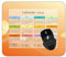YENDOSTEEN 2024 Kalender-Mauspad mit Feiertagen, Malediven-Palmen, rutschfestes Gummi-Mauspad, 300 x 250 x 3 mm
