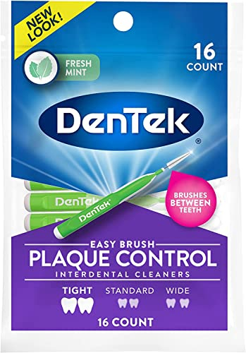 DenTek Easy Brush Fresh Mint Extra Tight Interdentalreiniger, 16 Stück, 8 Stück