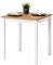 hagge home Holz Esszimmertisch Kleiner Küchentisch 70x70 Esszimmertische Esstisch Klein Holztisch Esszimmer Esstische Tisch Esszimmer Dining Table Kitchen Table Kleiner Esstisch Weiß Braun
