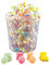 Chuches Blandas de FRUTA con Sabor NATURAL a Fresa, Naranja, Pera y Limon. 120 Unid. Con Zumo y Pulpa de Fruta. Chuches Envueltas. 1 Kilo. Caramelos de Goma.