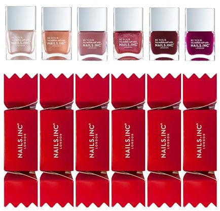Nails.INC Celebration Crackers 6-piece Nail Collection (Worth Value £90)