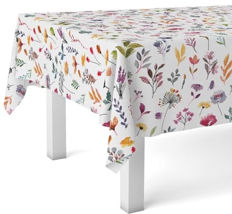 Martina Home Tischdecke, Wachstuch, Garten, einzigartig, 220 x 140 cm