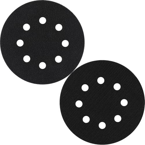Shineboc Support de protection Ø 125mm 8 trous, 2 pièces, pour protéger les plateaux de ponçage auto-agrippants
