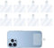8 Stück Handy Lanyard Patch Plastik Handykette Halterung Transparent Ersatz Aufnäher Telefon Patch Universal Handy Umhängeband kompatibel für Die Meisten Smartphones Handy Umhängeband Zum Schutz