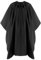 AOZUO Cape de Coiffeur Imperméable - Accessoire de Coiffure Avec Crochet Élastique - Pour Salon de Coiffure, Noir, L