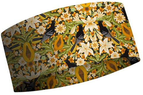 MATT Summer Headband Catalina Estrada eco Made (Haarband/Stirnband, Coolmax Eco), Farbe:Papayas