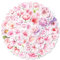Flower Stickers for Kids & Teens - 50 Pcs Waterproof Botanical Decals Reusable Floral Aesthetic Designs for Water Bottles Laptops Travel Bags