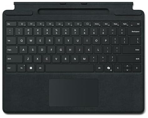 Microsoft Clavier Surface Pro avec rangement pour stylo pour affaires?AZERTY?Belge?ToucHPad, Notebook?(8XB-00144)