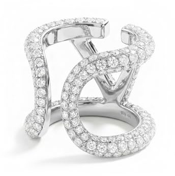VIVILE Wasserfest Design Ringe Buchstabe V Ohrringe,Glänzend Armband,Kette,Einfaches Aber Elegantes Ringe Geschenke für Frauen