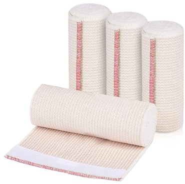 4 Rollen Premium Elastische Bandage Elastische (7.5cm)