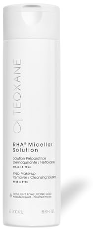 TEOXANE - RHA® Micellar Solution, Acqua micellare con RHA®, acqua di rosa e D-Pantenolo, Deterge viso e occhi, idrata e lenisce, Lasciando la pelle fresca e morbida, Adatta a tutti i tipi di pelle