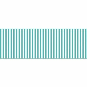 Ludwig Bähr 10 x Fotokarton Streifen 'Mini' 300g/qm A4 Petrol