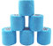 COMOmed selbstklebender verband elastische binde handgelenk bandage pflaster rolle Dog Bandagen Tierische Bandagen See blau 5 cm X 6 Bände