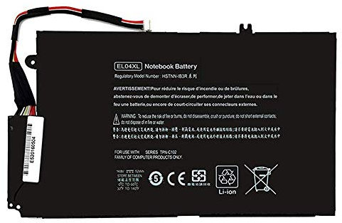XITAIAN 14.8V 52Wh EL04XL TPN-C102 HSTNN-IB3R HSTNN-UB3R Remplacement Batterie pour HP Envy Envy 4 SLEEKBOOK PC 4-1005XX Envy 4 SLEEKBOOK 4-1001TU NB 4-1043CL IB3R 4