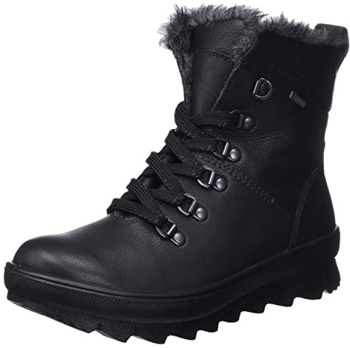 Legero Damen NOVARA warm gefütterte Gore-Tex warm gefütterte Gore-Tex Schneestiefel, SCHWARZ 0100, 37.5 EU