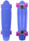 WPHH Pastell Mini 22 Skateboard Cruiser Skate Bord Retro Longboard Komplett Kunststoff Scooer,Blau