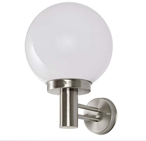 Aussenleuchte Wandleuchte Aussenwandleuchte Wandlampe Gartenleuchte Edelstahl E27 270B ohne Leuchtmittel