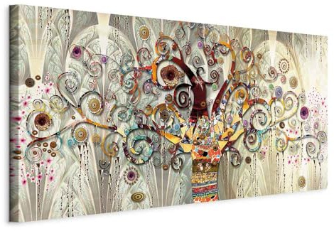 murando - Quadro Moderno Soggiorno in Rilievo Acrilico, Stile Gustav 80x40cm