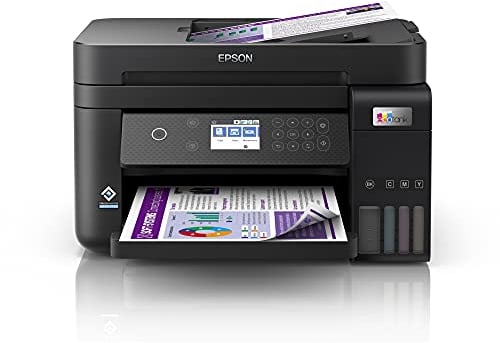 Epson EcoTank ET-3850 A4-Multifunktions-Wi-Fi-Tintentankdrucker, mit einem im Lieferumfang enthaltenen Vorrat an Tinten bis zu 3 Jahren