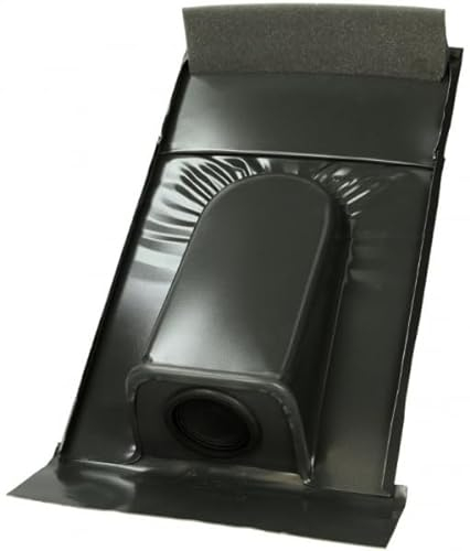 Rohrdurchführung/Schrägdachdurchführung f. Leitung und Kabel zu Solar- und Klimaanlagen, Wärmepumpen uvm, Farben:anthrazit, Typ:Ton