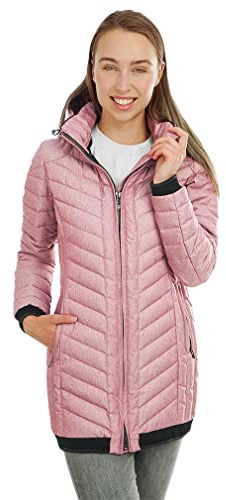 Knuffelwuff Damen Übergangsjacke - Leichte Jacke Brooklyn - Atmungsaktive Wasserabweisende Jacke für Outdoor, Wandern, Reisen, Gassi gehen